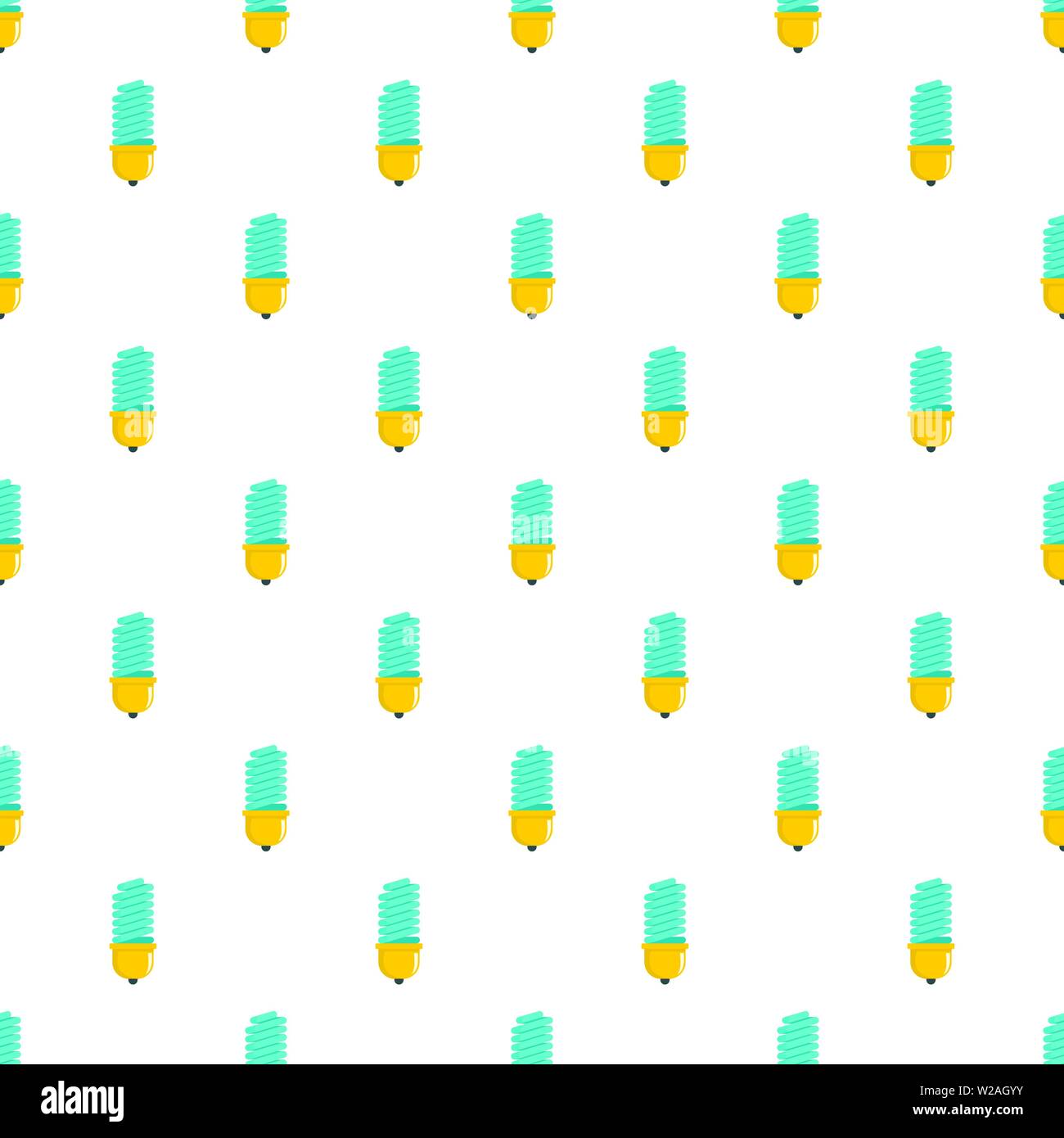 Bulb pattern seamless vector repeat for any web design Stock Vector
