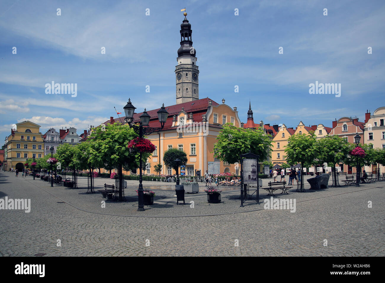 Boleslawiec, Poland Stock Photo