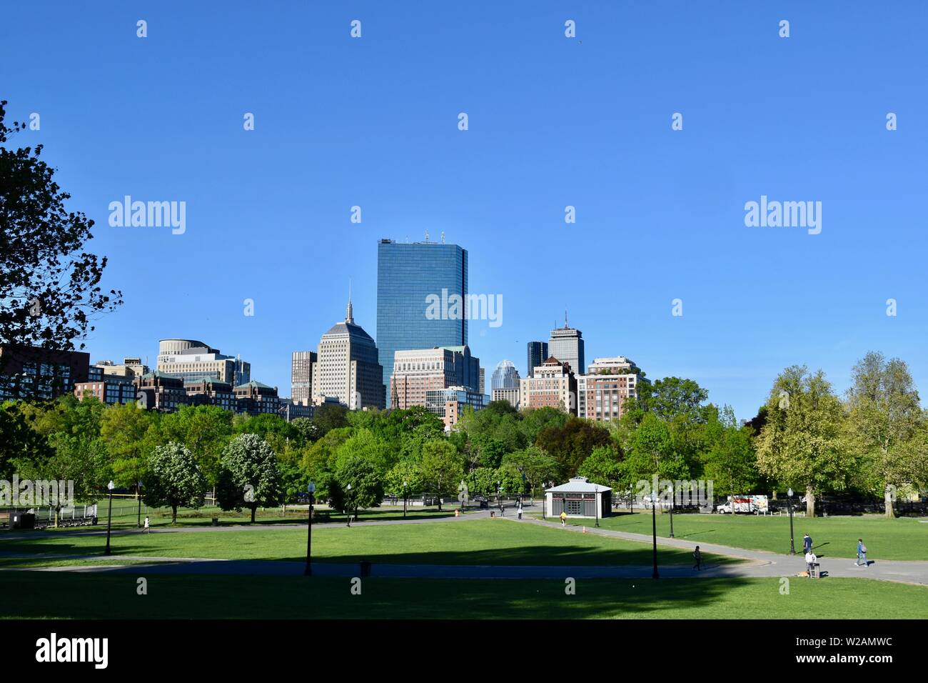 Views around the Boston Common and Boston Public Garden Stock Photo Alamy
