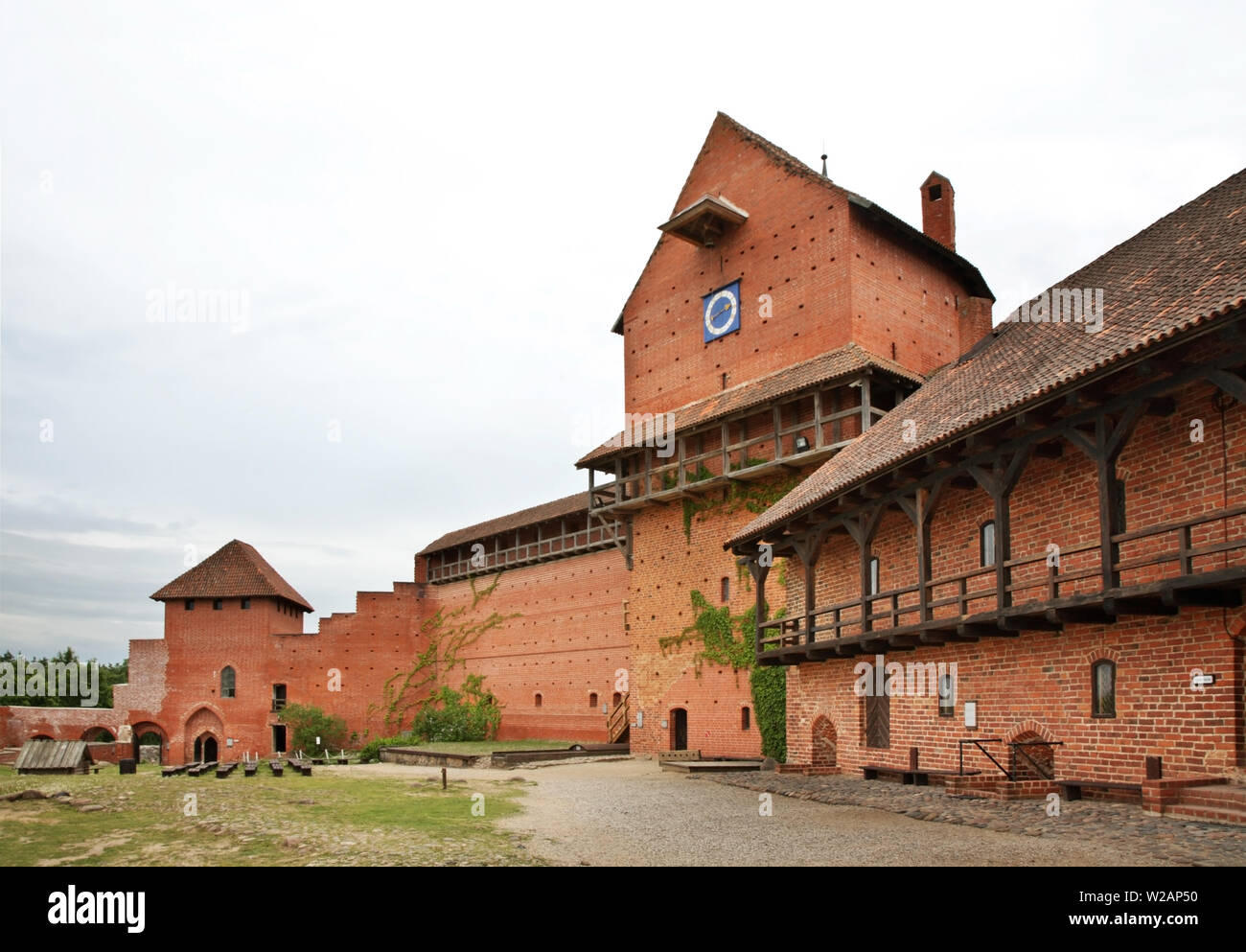 Turiada Brick tower turaida castle hi-res stock photography and images - Alamy