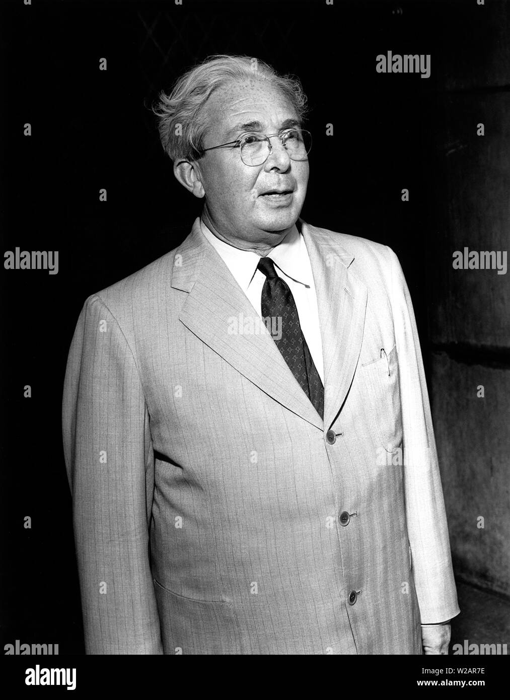 Leo Szilard (1898 – 1964) Hungarian-German-American physicist and inventor. Stock Photo