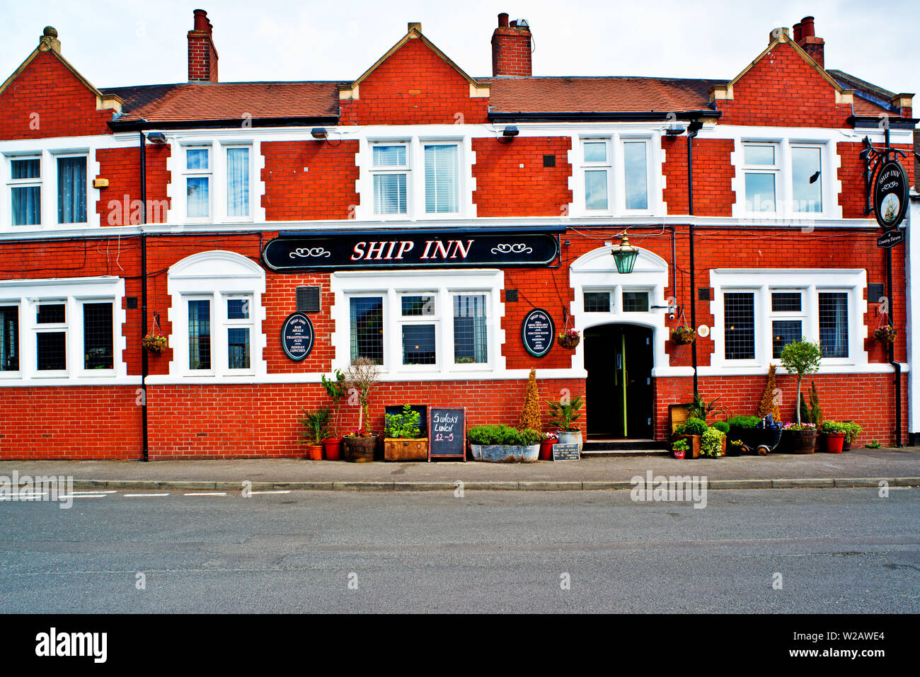 The Ship Inn, Wolviston, Billingham on Tees, Cleveland, England Stock