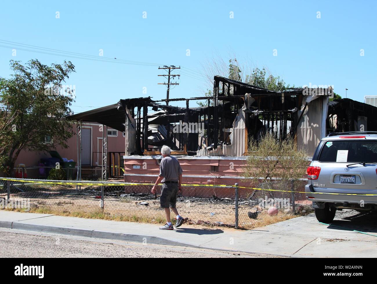 Los angeles earthquake july 2019 hires stock photography and images