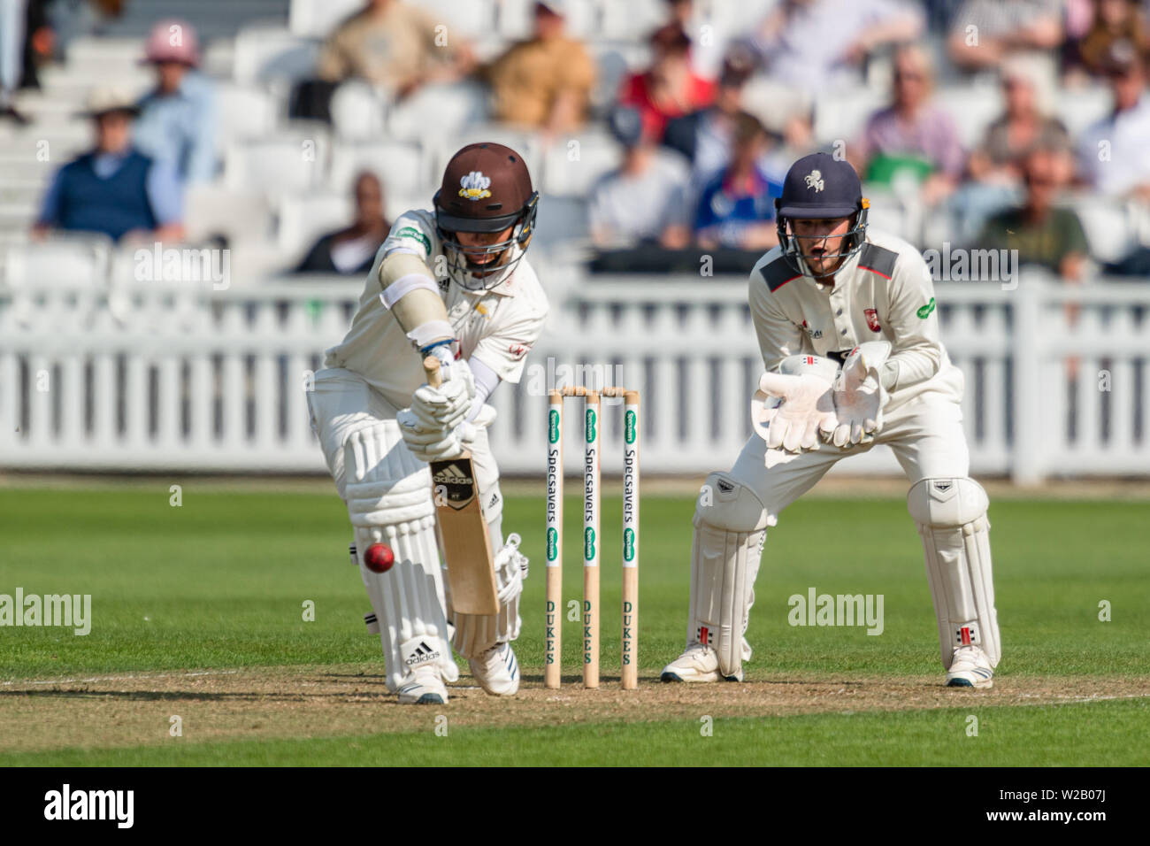 LONDON, UNITED KINGDOM. 07th Jul, 2019. Sam Curran of Surrey Cricket ...