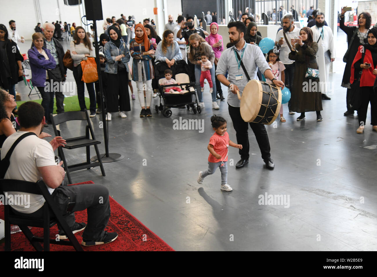 Darbuka with Simona Abdallah at Palestine Expo 2019 on 7 July