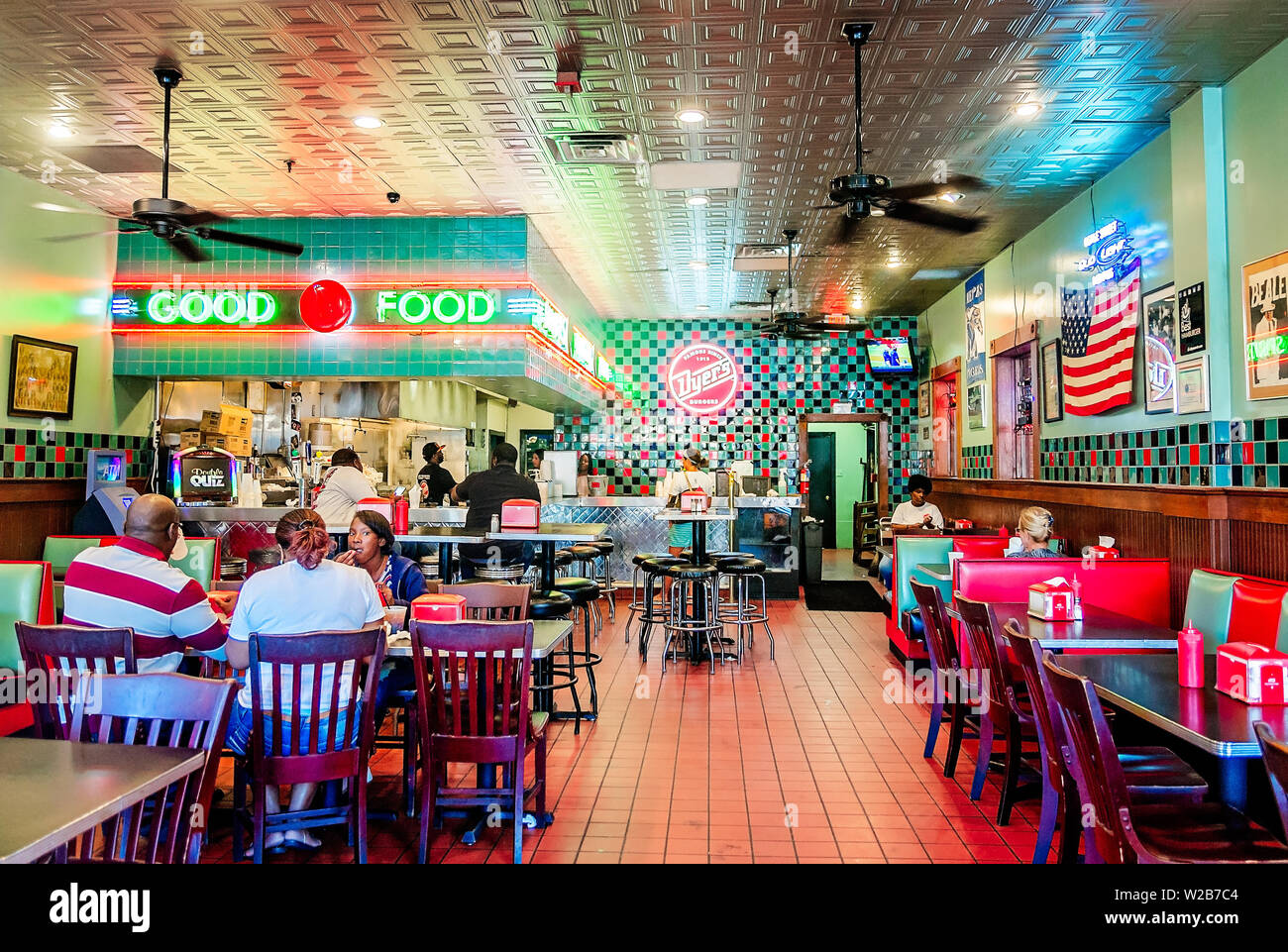 Dyer's burgers hires stock photography and images Alamy