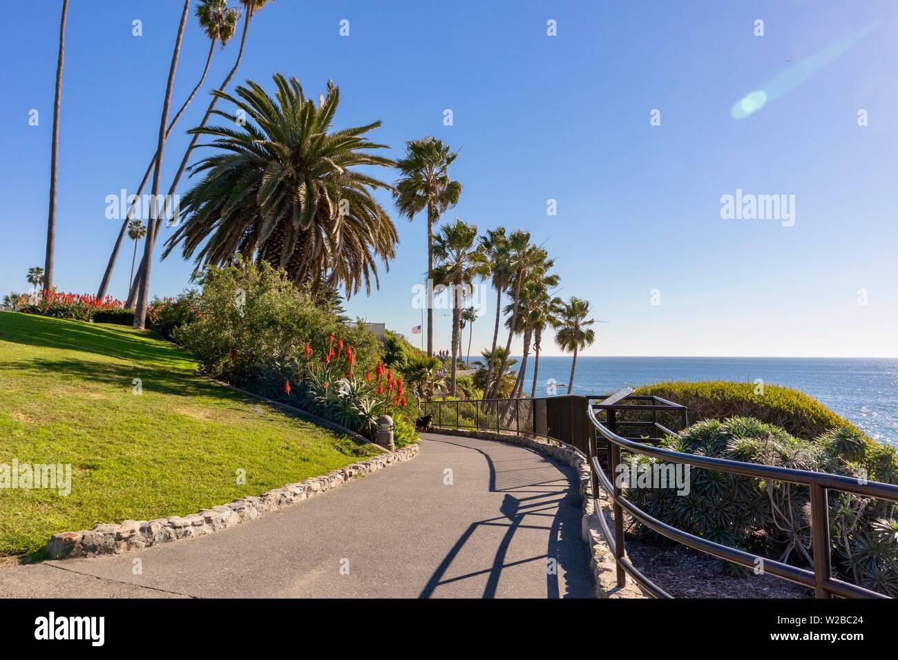 Heisler Park in Laguna Beach, California Stock Photo