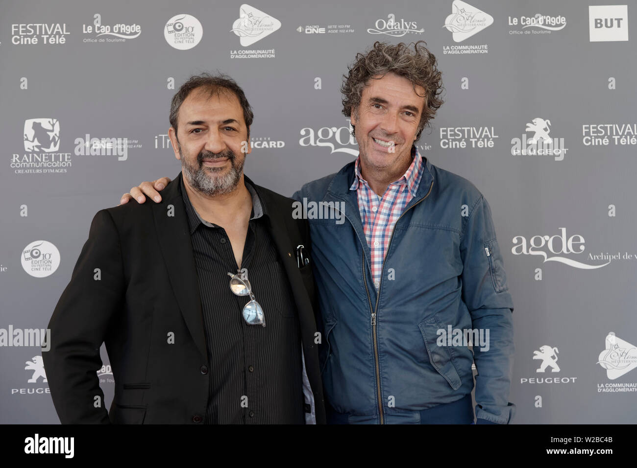 Cap of Agde, France.21th June, 2019.Moussa Maaskri,Eric Lavaine attend The  Herault of Cinema & TV. © V Phitoussi/Alamy Stock Photo Stock Photo - Alamy