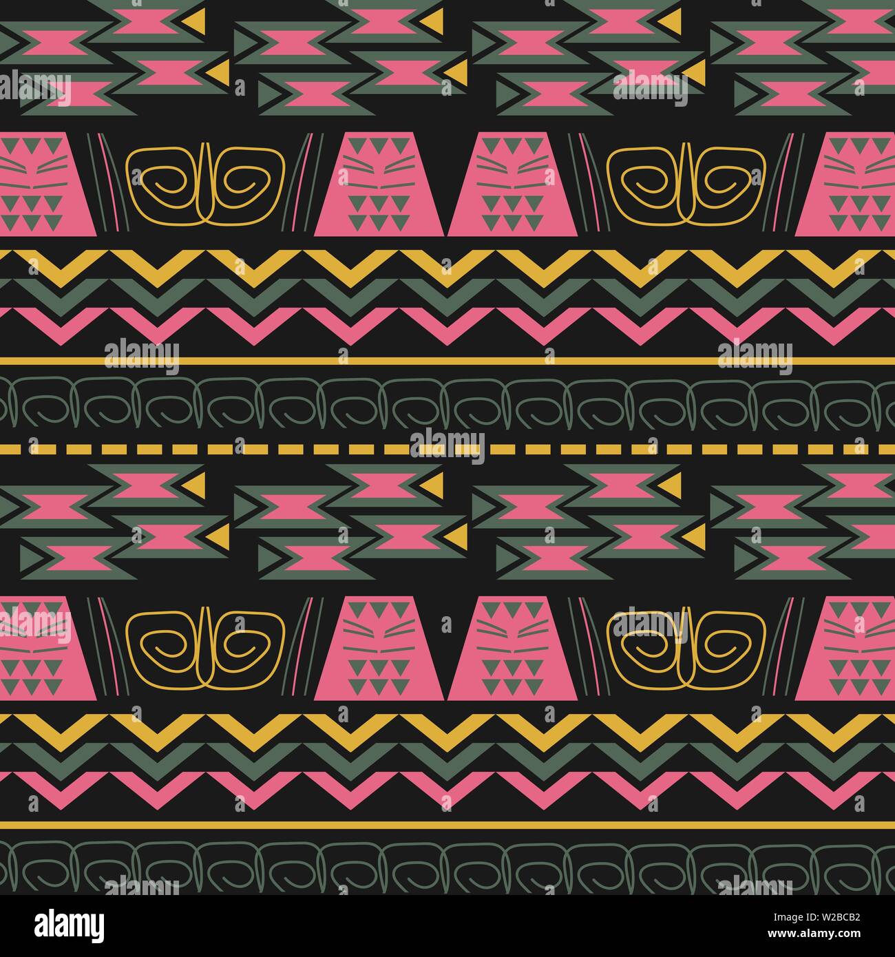 Colorful ethnic vector abstract background Stock Vector Image & Art - Alamy