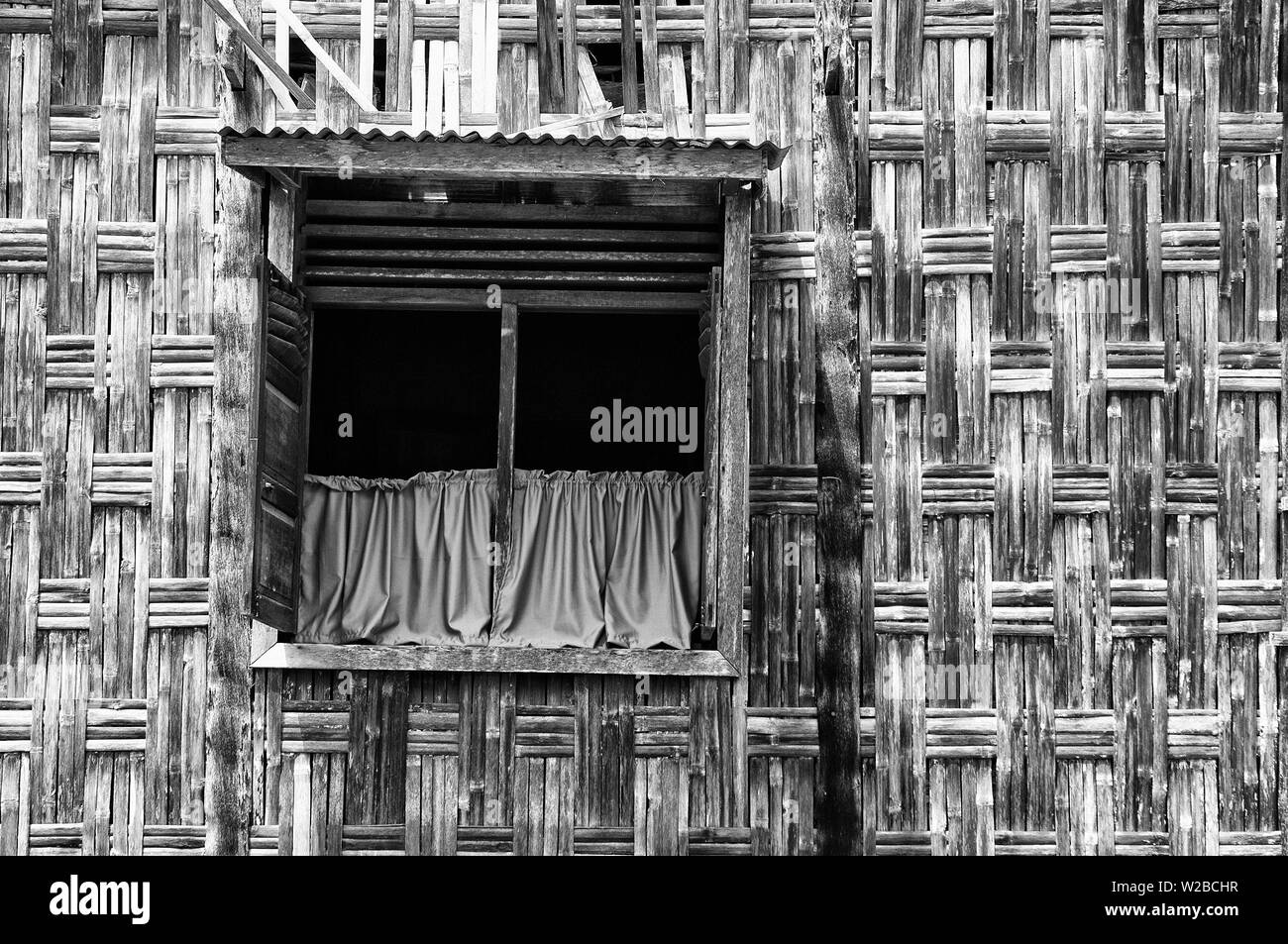 Traditional Indonesian window Stock Photo - Alamy