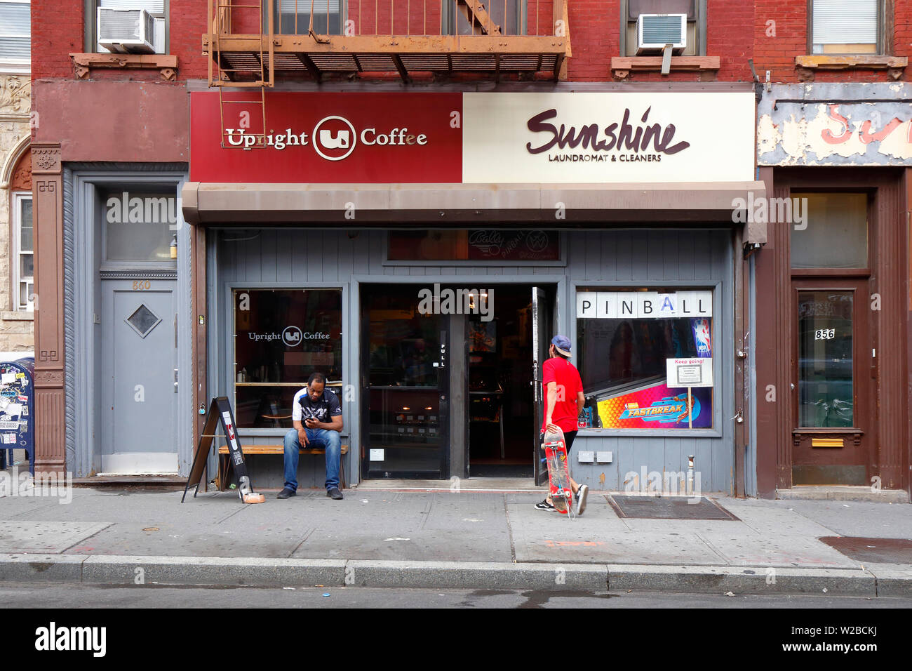 Upright Coffee, Sunshine Laundromat, 860 Manhattan Avenue, Brooklyn, NY