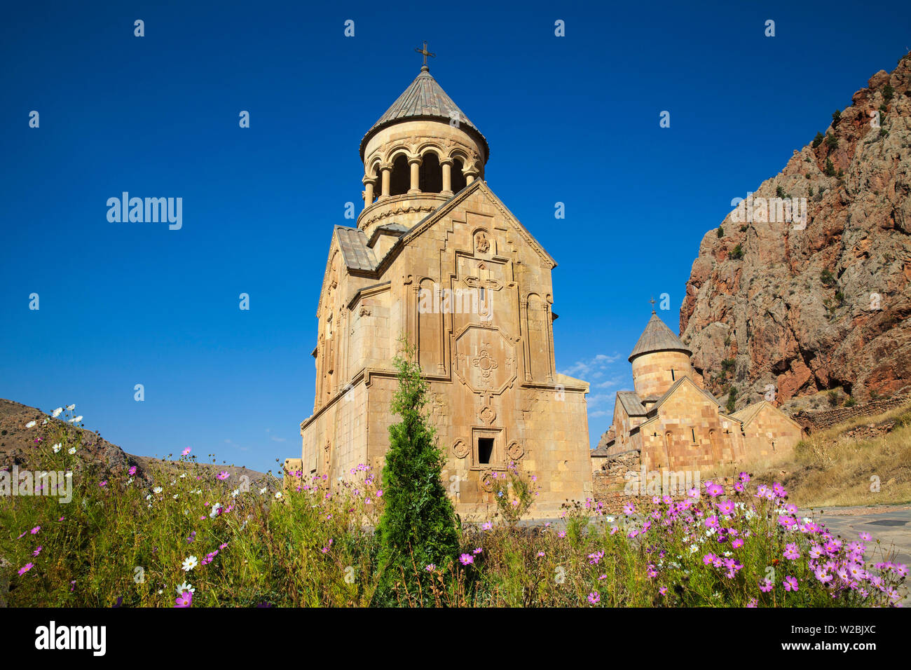 Armenia, Noravank canyon, Noravank Monastery complex, Surp Astvatsatsin Church Stock Photo