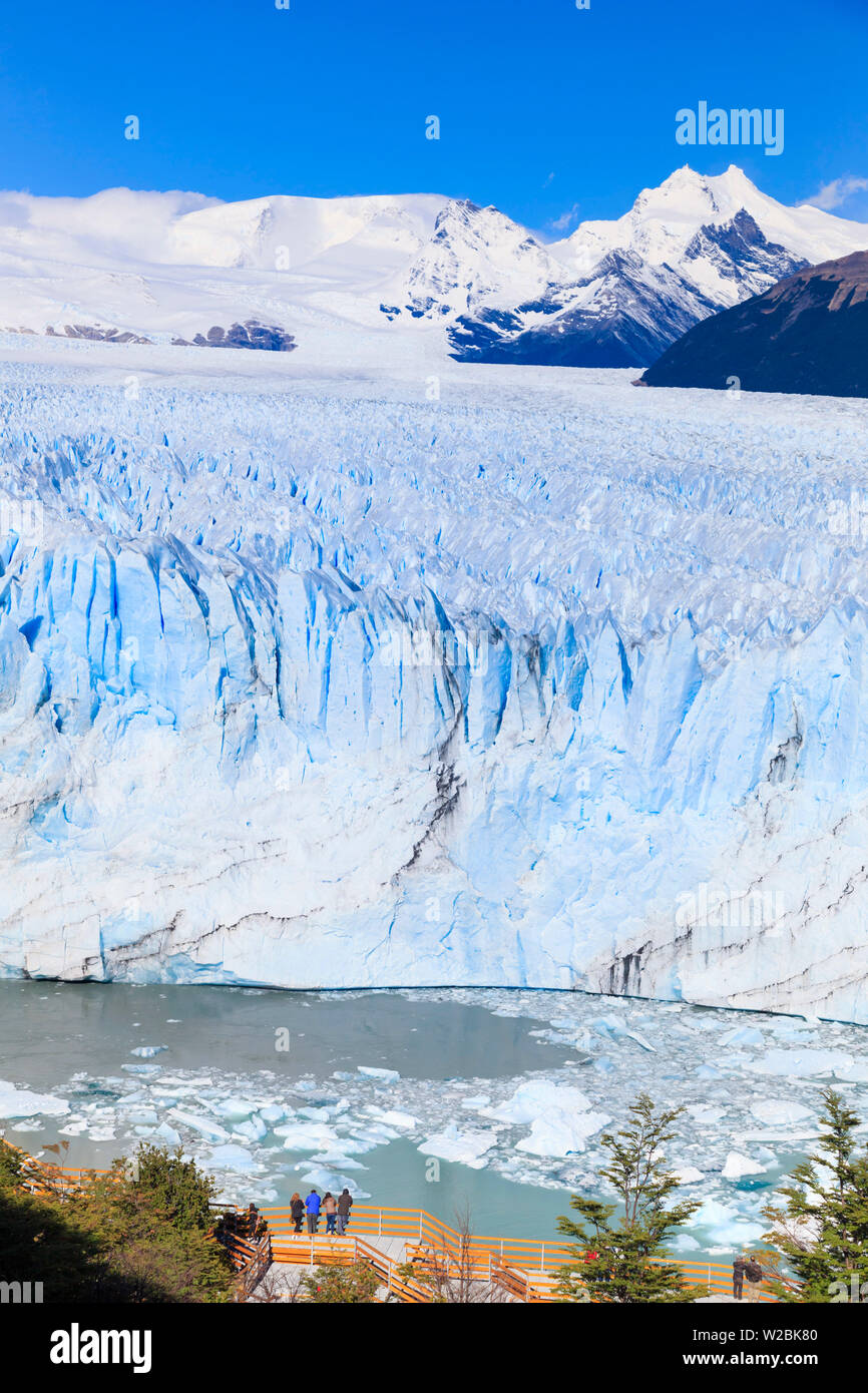 Argentina, Patagonia, El Calafate, Perito Moreno Glacier Stock Photo