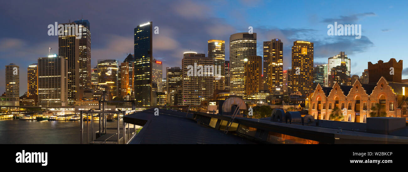 Central Business District, Darling Harbour, Sydney, New South Wales, Australia Stock Photo