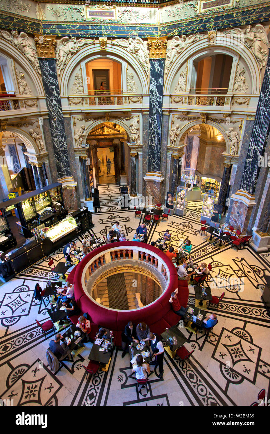 Cafe and Restaurant in Museum of Art History, Vienna, Austria, Central