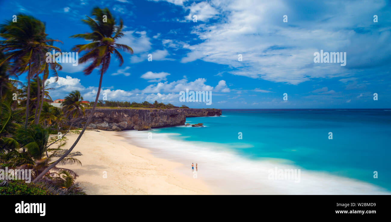 Caribbean, Barbados, Bottom Bay, Bottom Bay Beach Stock Photo