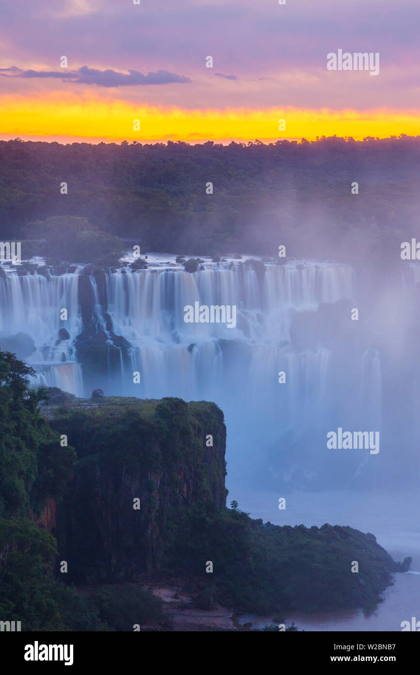Iguacu Falls, Parana State, Brazil Stock Photo