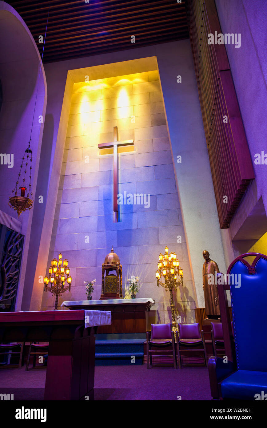 Canada, Quebec, Montreal, Oratory of Saint Joseph, church interior