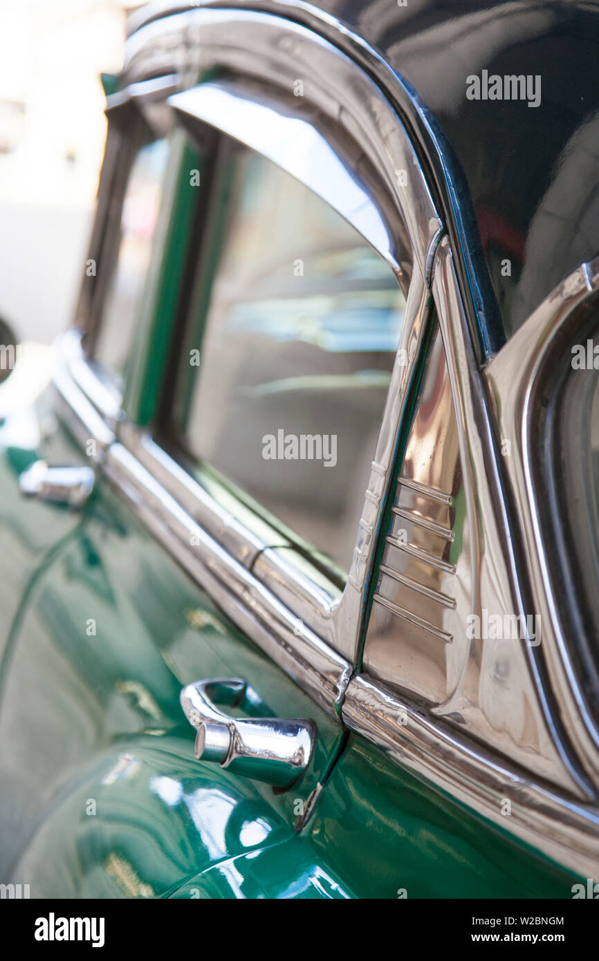 Classic American Car (Chevrolet), Havana, Cuba Stock Photo