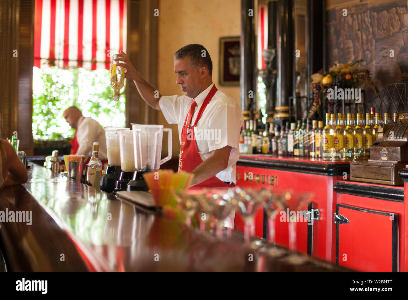 La Floridita Bar (home of the Daiquiri cocktail and Hemingway's