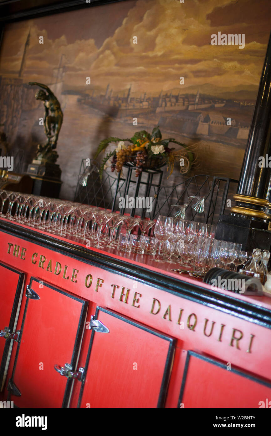 La Floridita Bar (home of the Daiquiri cocktail and Hemingway's