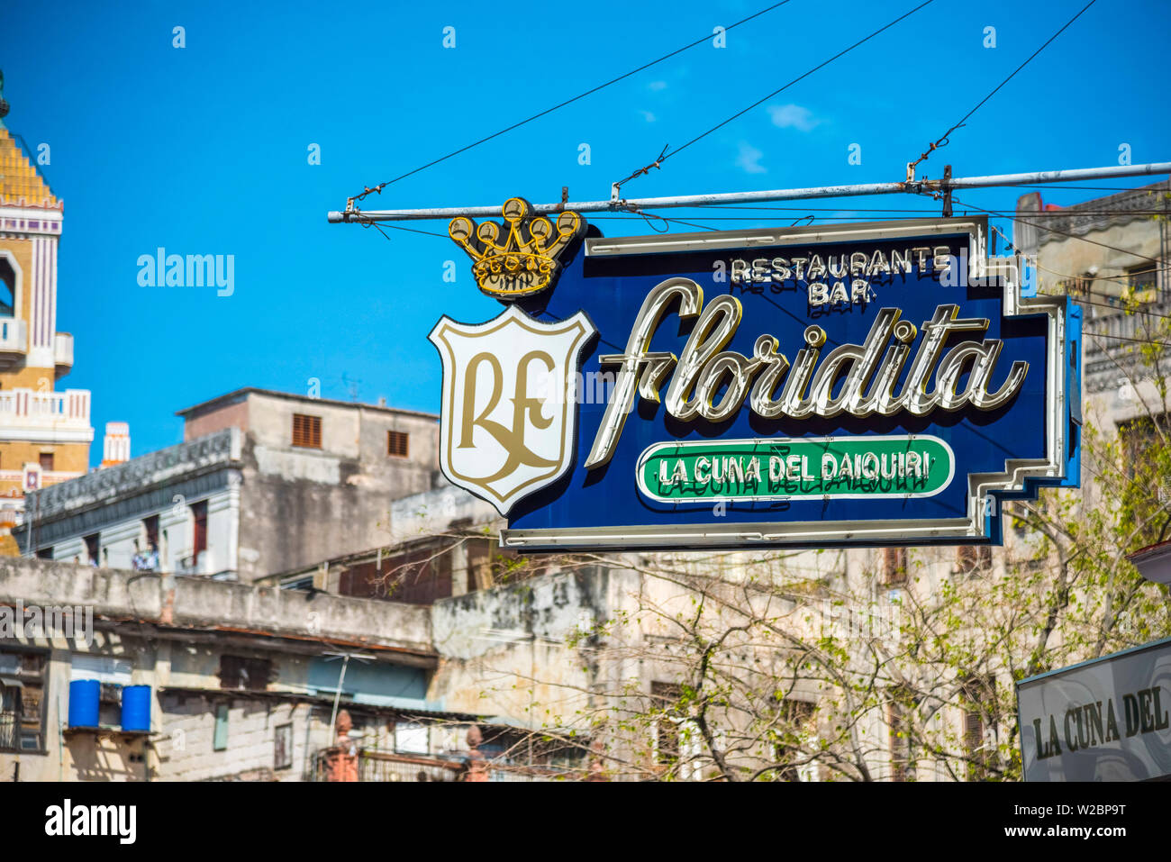 Cuba, Havana, La Habana Vieja Stock Photo