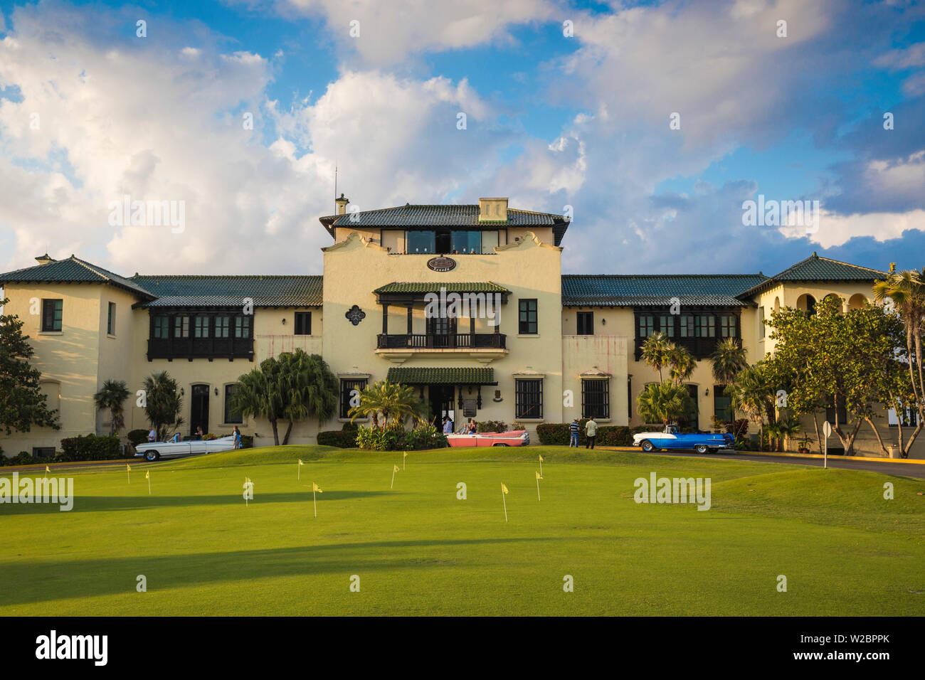 Cuba, Varadero, Xanadu mansion at Varadero Golf Club Stock Photo