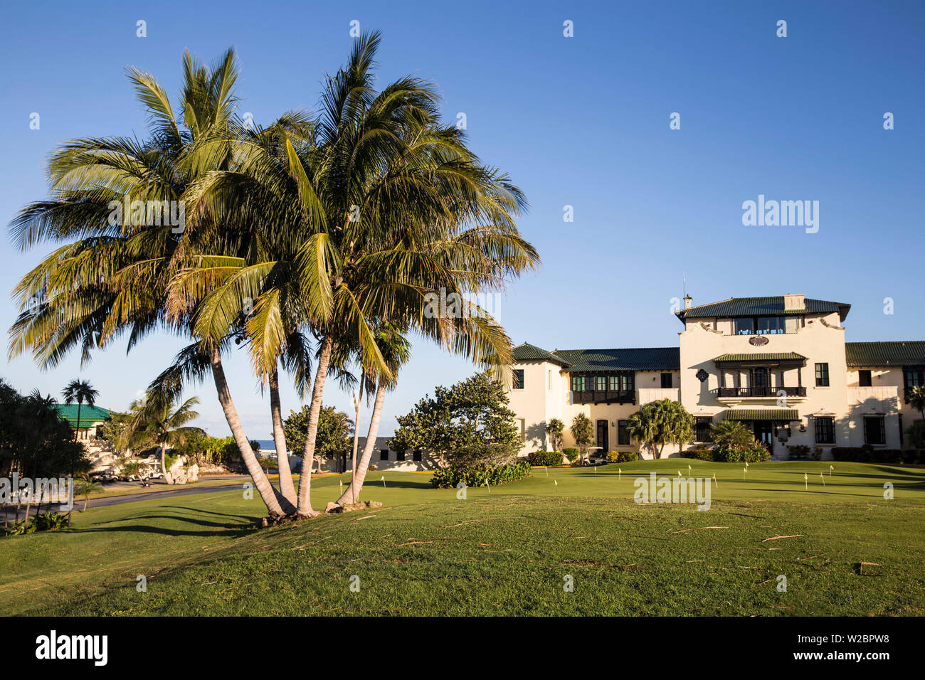 Cuba, Varadero, Xanadu mansion at Varadero Golf Club Stock Photo