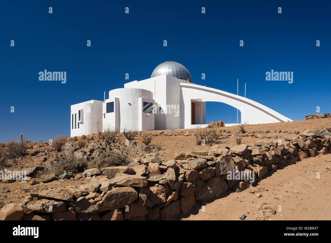 Chile, Andacollo, Observatorio Collowara, touristic astronomical observatory Stock Photo