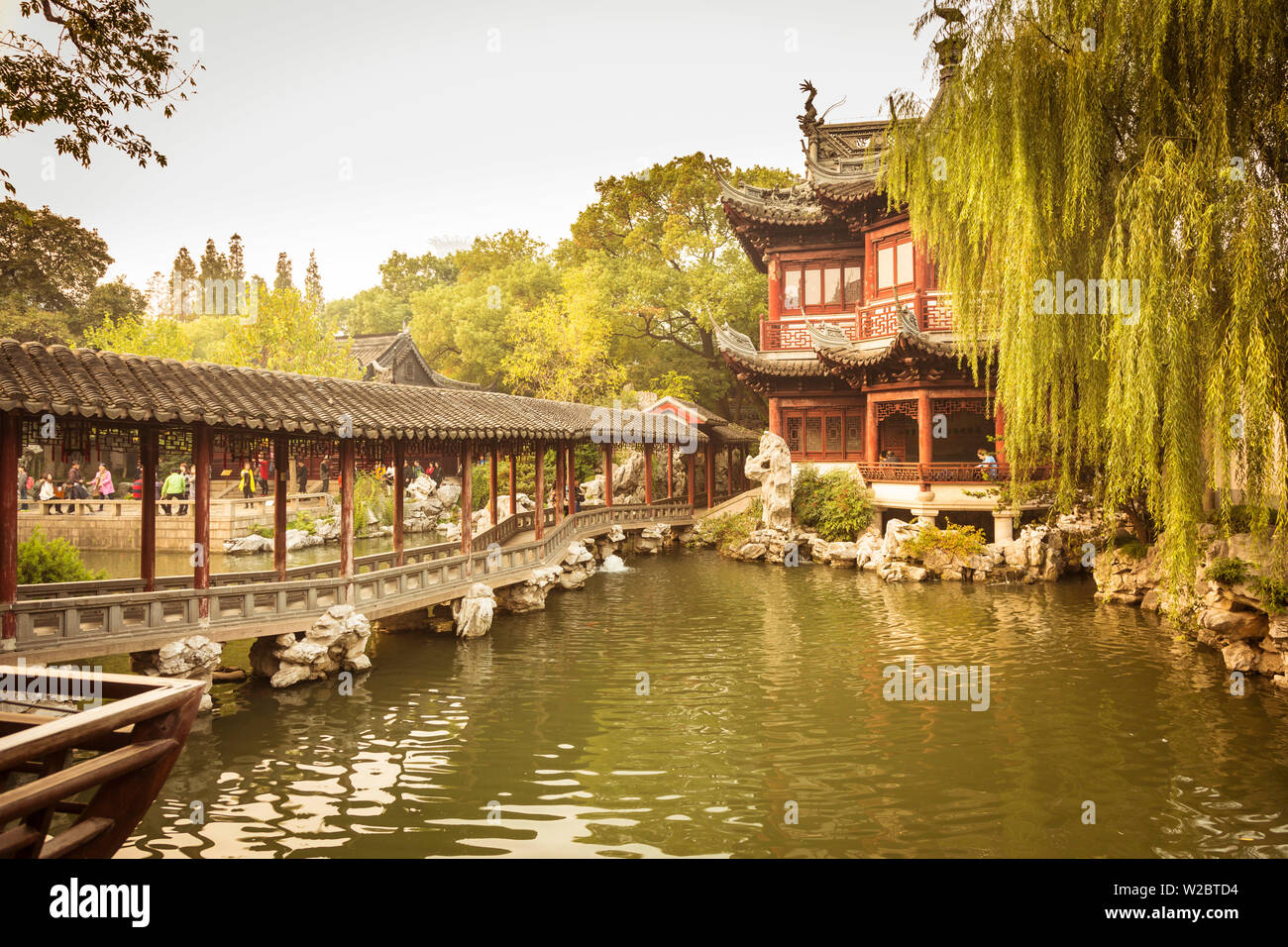 YuYuan Gardens, Old Town, Shanghai, China Stock Photo