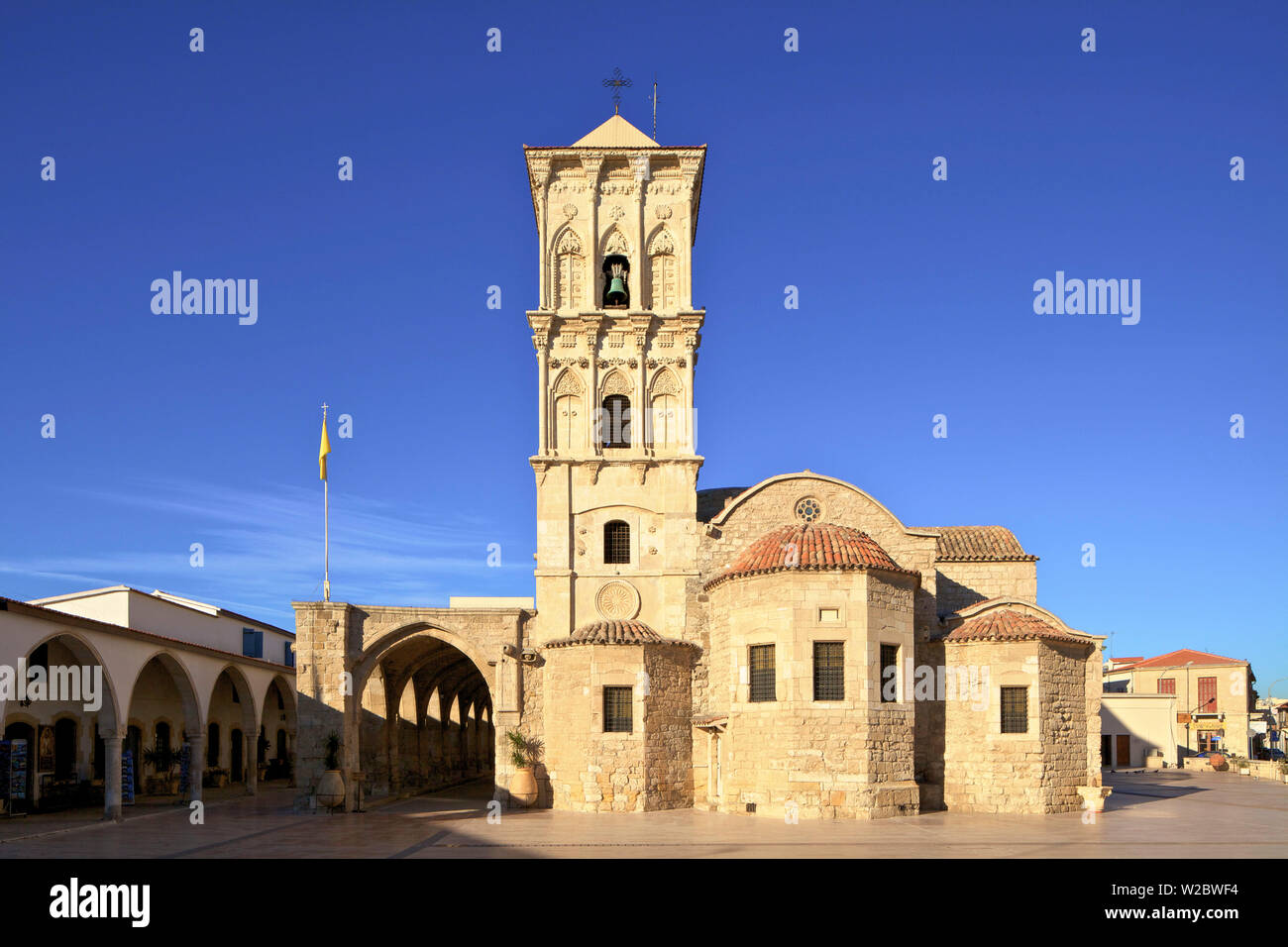 St. Lazarus Church, Larnaka, Cyprus, Eastern Mediterranean Sea Stock Photo