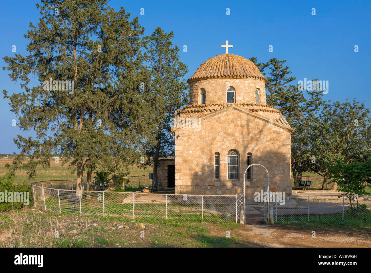 Monastery of St. Barnabas, Northern Cyprus Stock Photo Alamy
