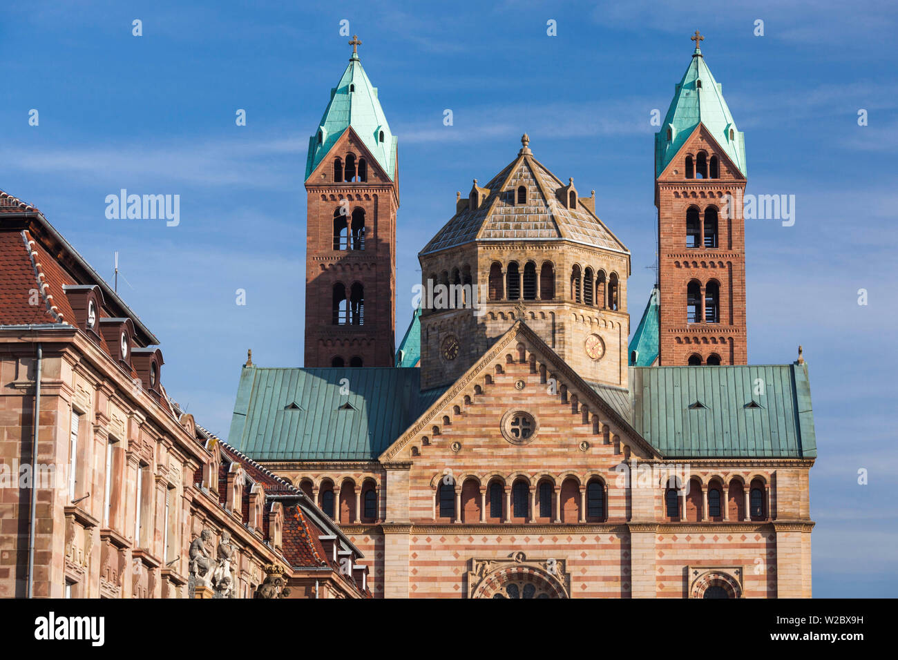 Germany, Rheinland-Pfalz, Speyer, Dom cathedral, exterior Stock Photo