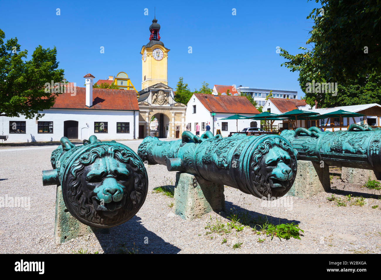 Bavarian Army Museum at the New Palace, Ingolstadt, Ingolstadt, Upper Bavaria, Bavaria, Germany Stock Photo