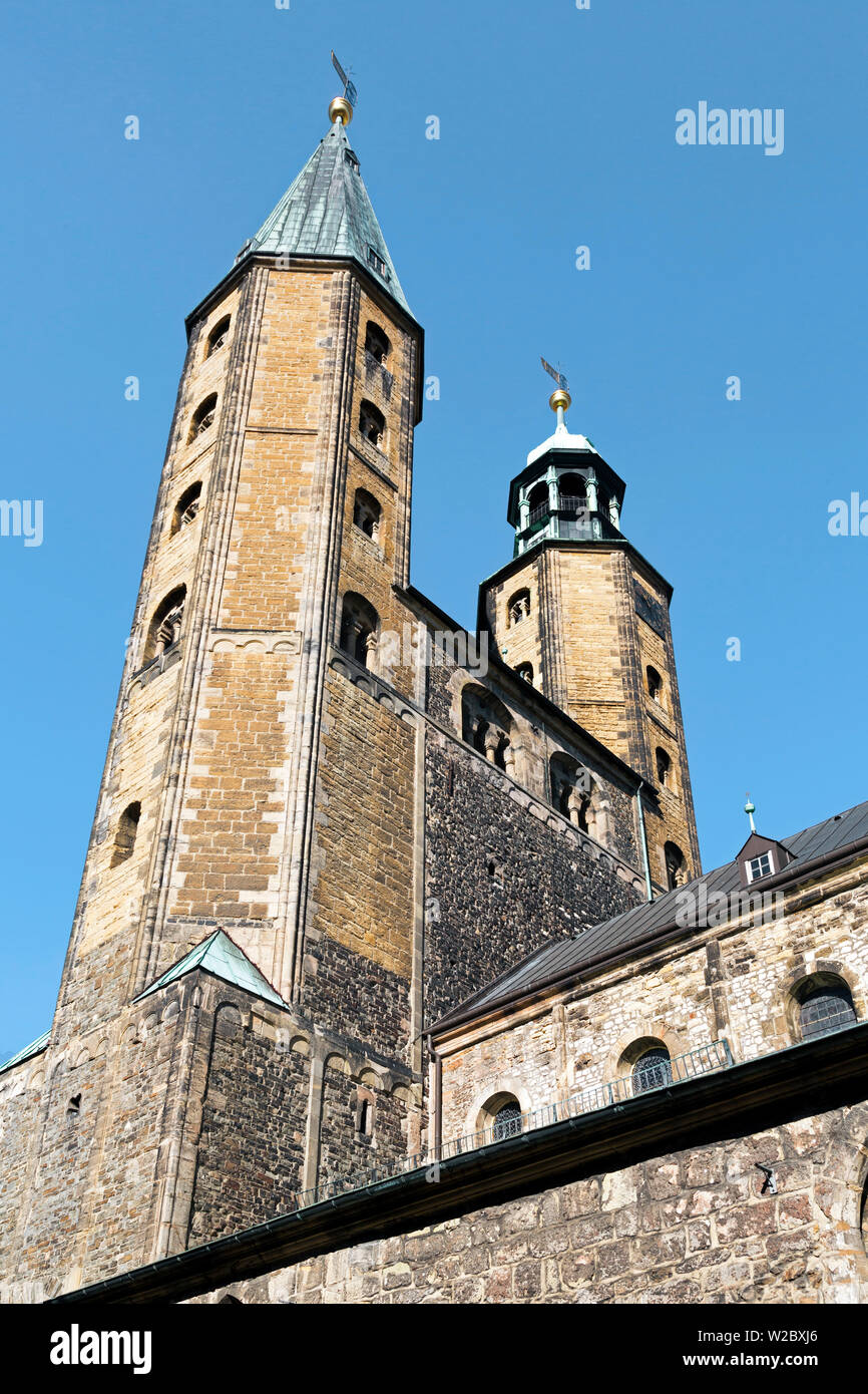 Church of St Cosmas and Damian, Goslar, Harz, Lower Saxony, Germany Stock Photo