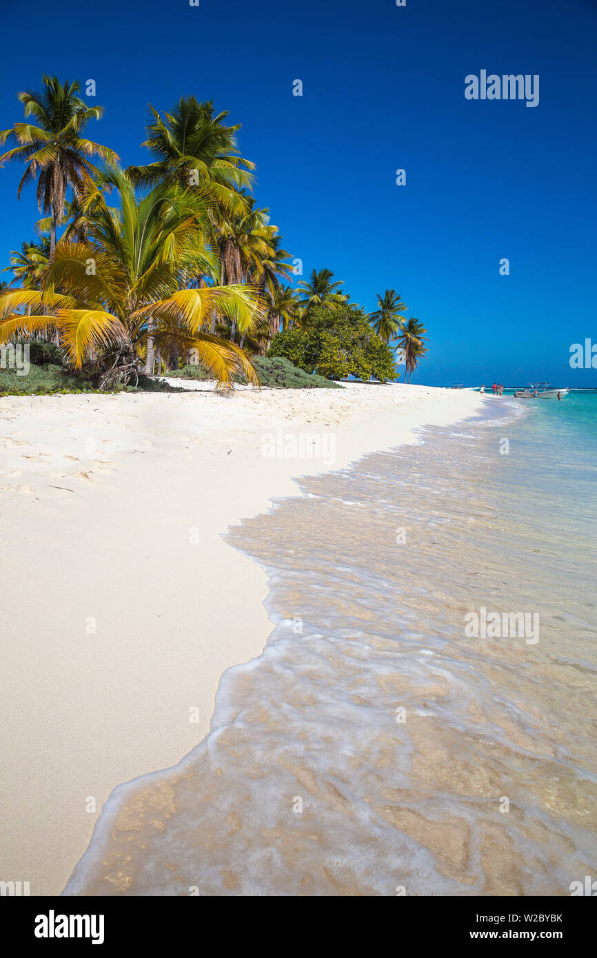 Dominican Republic, Punta Cana, Parque Nacional del Este, Saona Island, Canto de la Playa Stock Photo