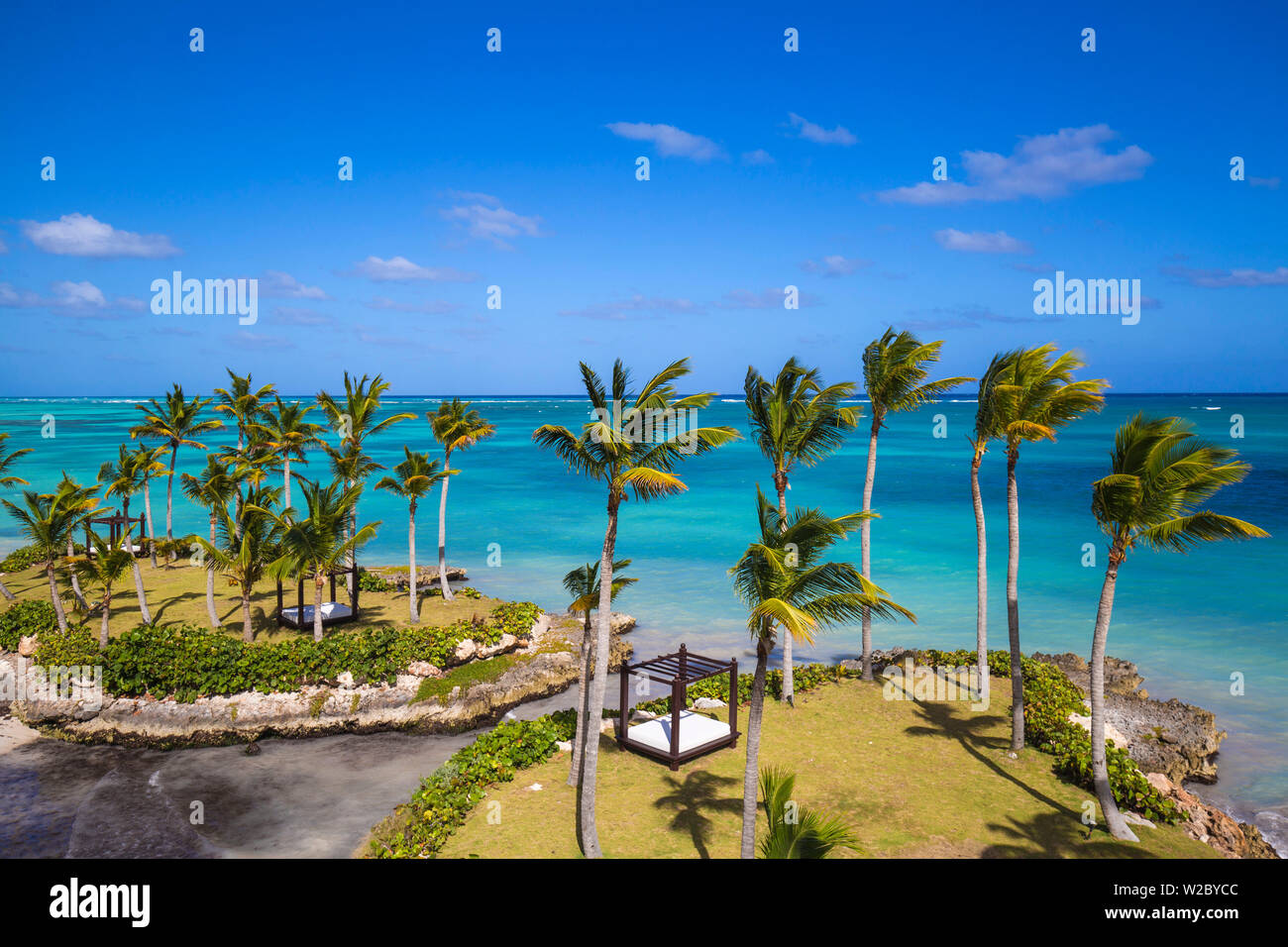 Dominican Republic, Punta Cana, Cap Cana, Sanctuary Cap Cana Resort and Spa Stock Photo