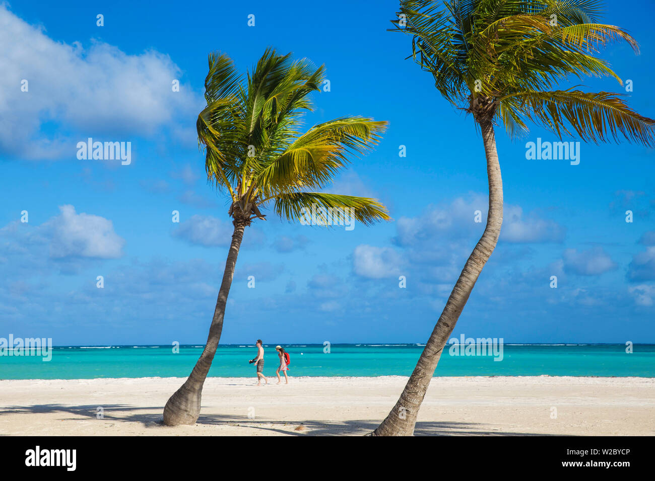Dominican Republic, Punta Cana, Cap Cana, Juanillo Beach Stock Photo
