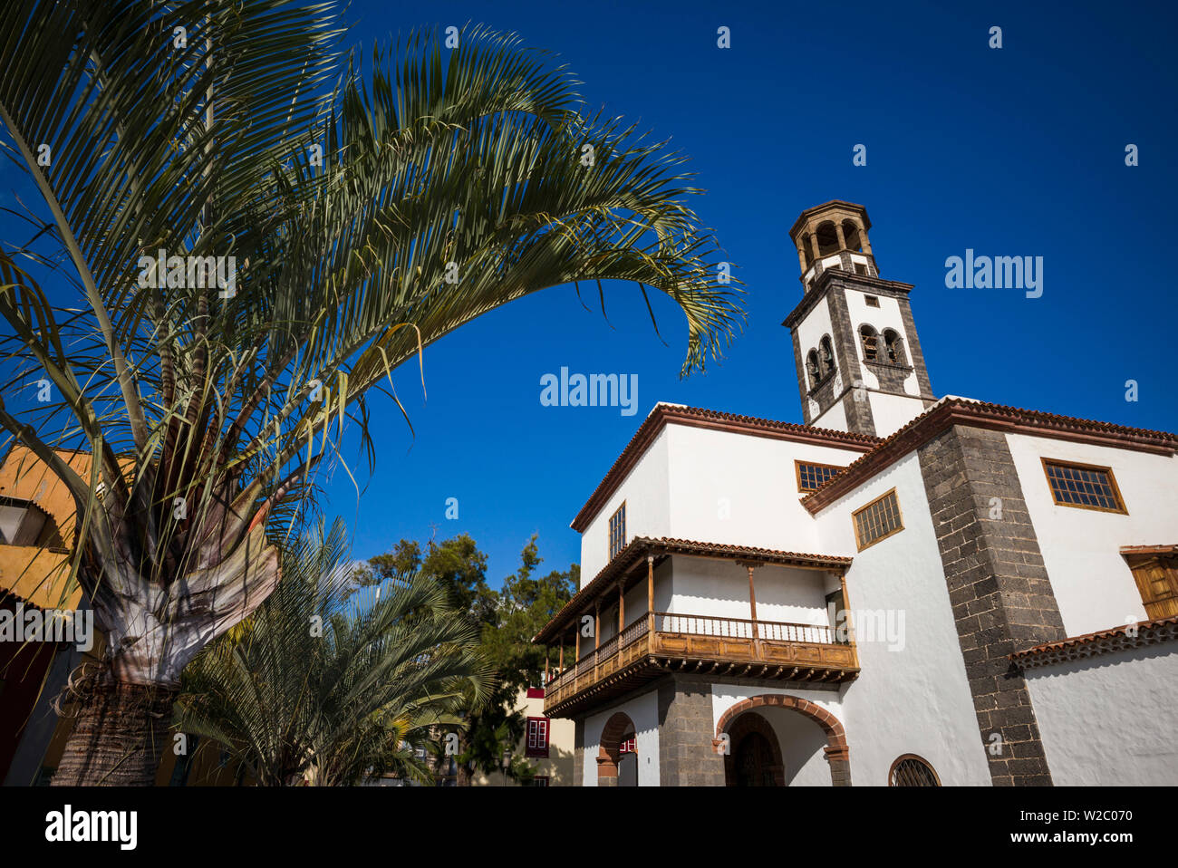 Spain, Canary Islands, Tenerife, Santa Cruz de Tenerife, Iglesia de Nuestra Senora de la Concepcion church Stock Photo