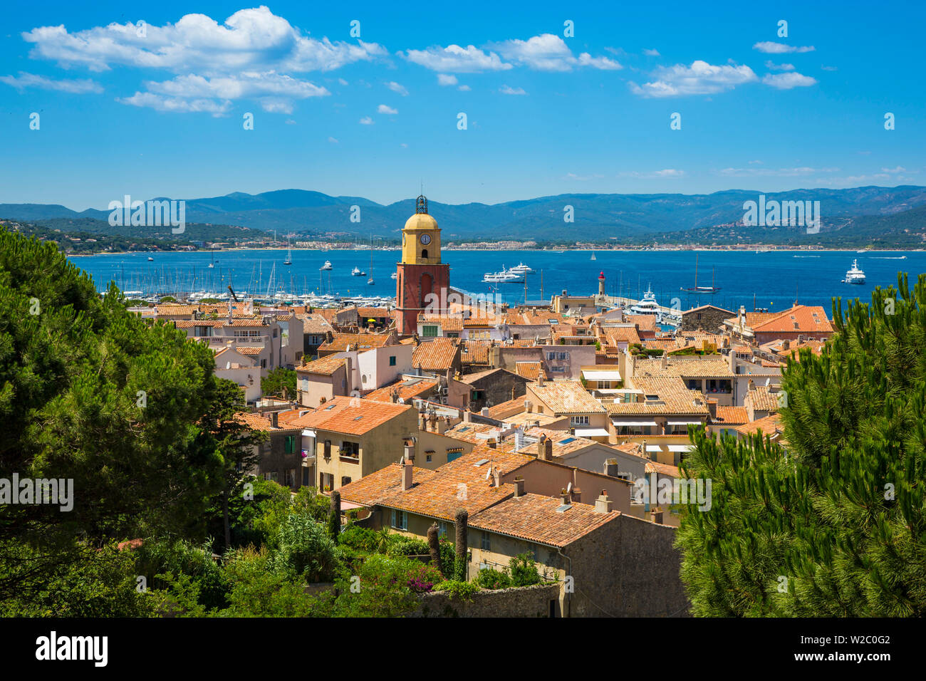 St. Tropez, Var,  Provence-Alpes-Cote D'Azur, French Riviera, France Stock Photo