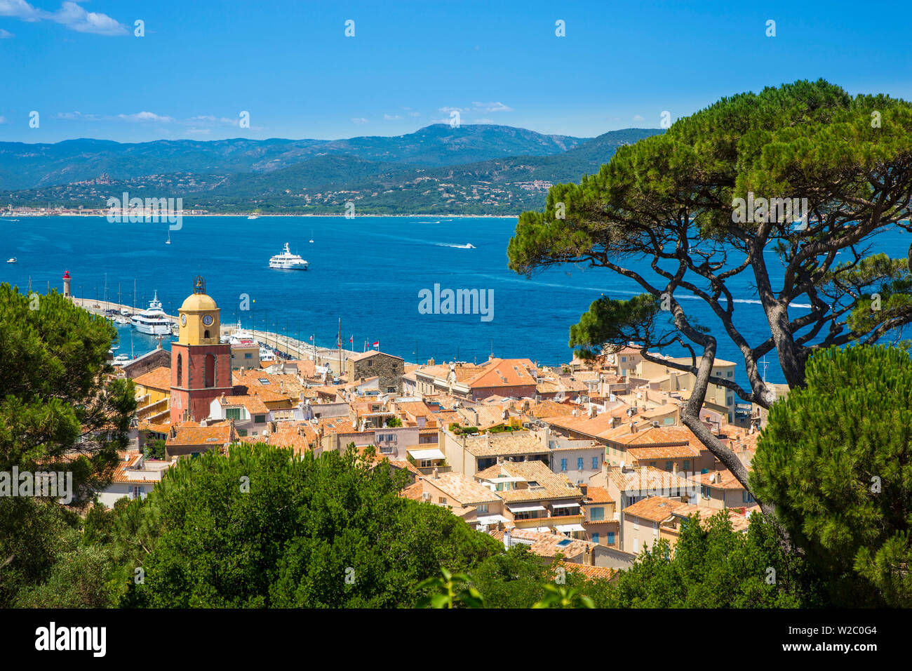 St. Tropez, Var,  Provence-Alpes-Cote D'Azur, French Riviera, France Stock Photo