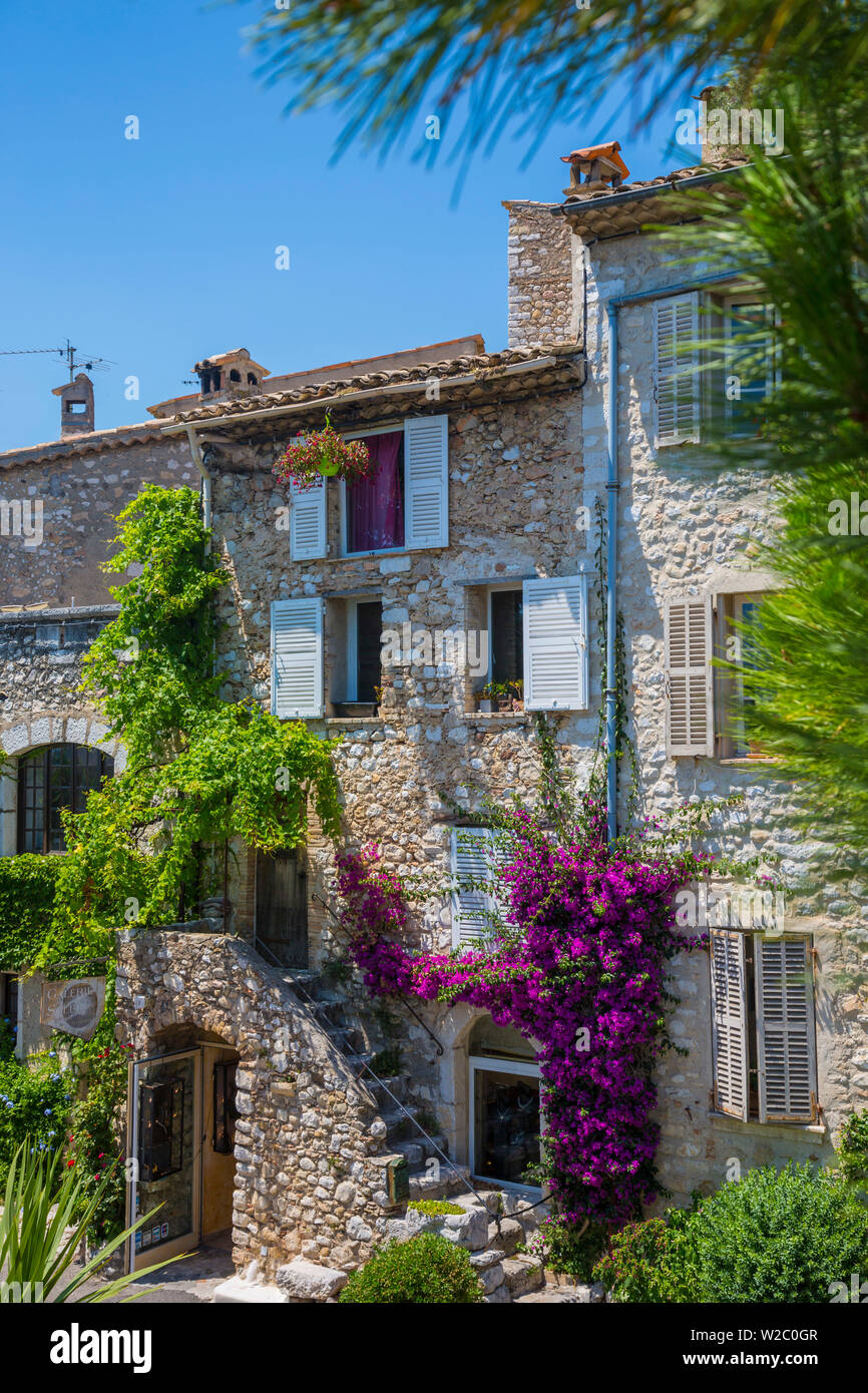 St. Paul de Vence, Alpes-Maritimes, Provence-Alpes-Cote D'Azur, French Riviera, France Stock Photo
