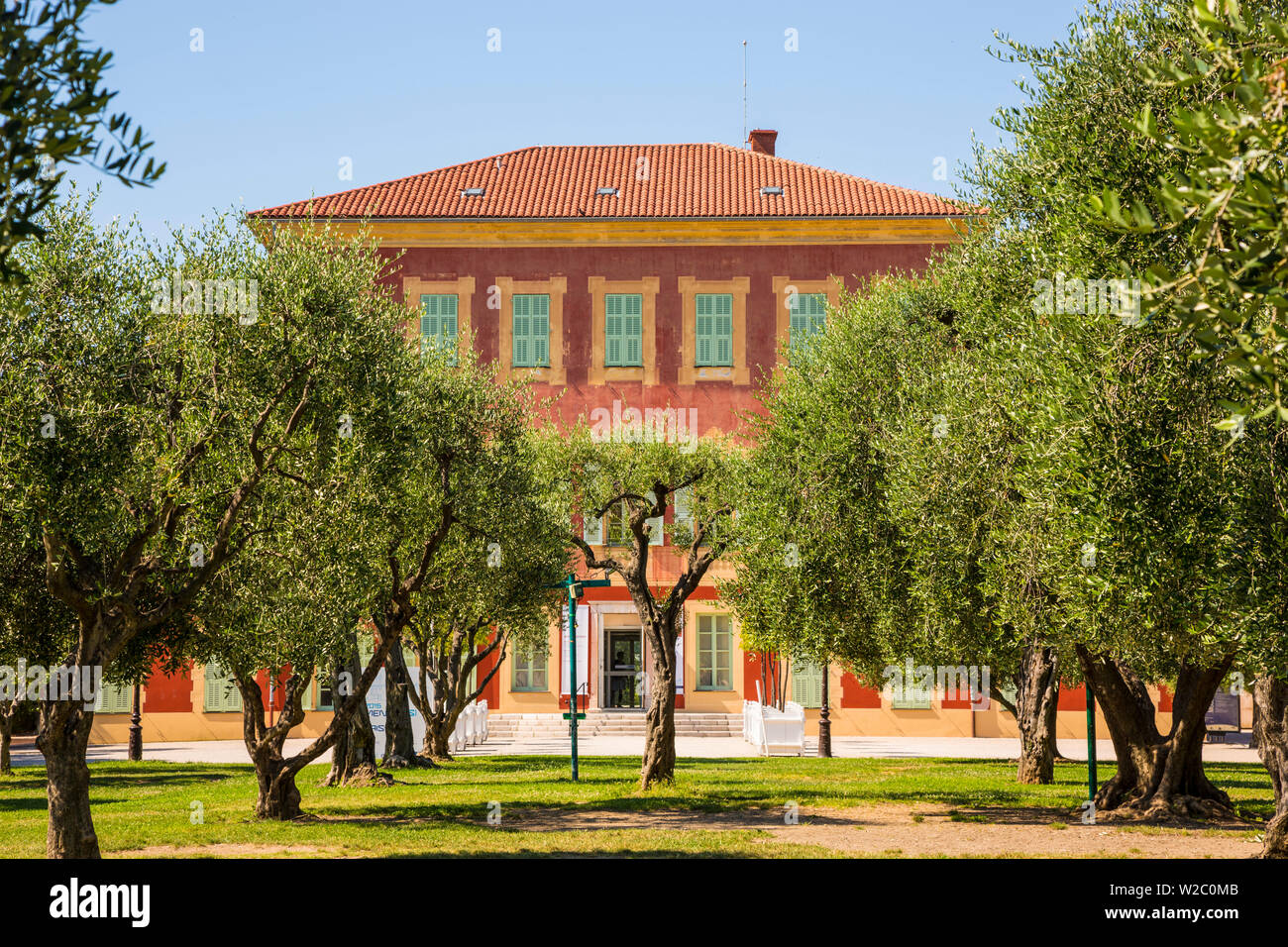Matisse Museum, Nice, Alpes-Maritimes, Provence-Alpes-Cote D'Azur, French Riviera, France Stock Photo
