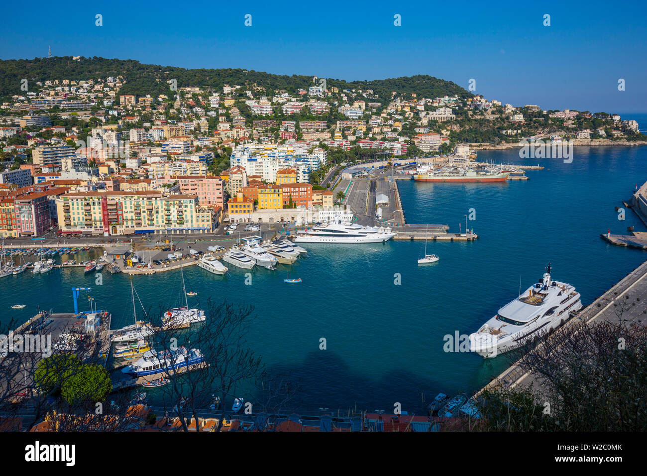 Port Lympia, Old Town (Vieille Ville), Nice, Alpes-Maritimes, Provence-Alpes-Cote D'Azur, French Riviera, France Stock Photo