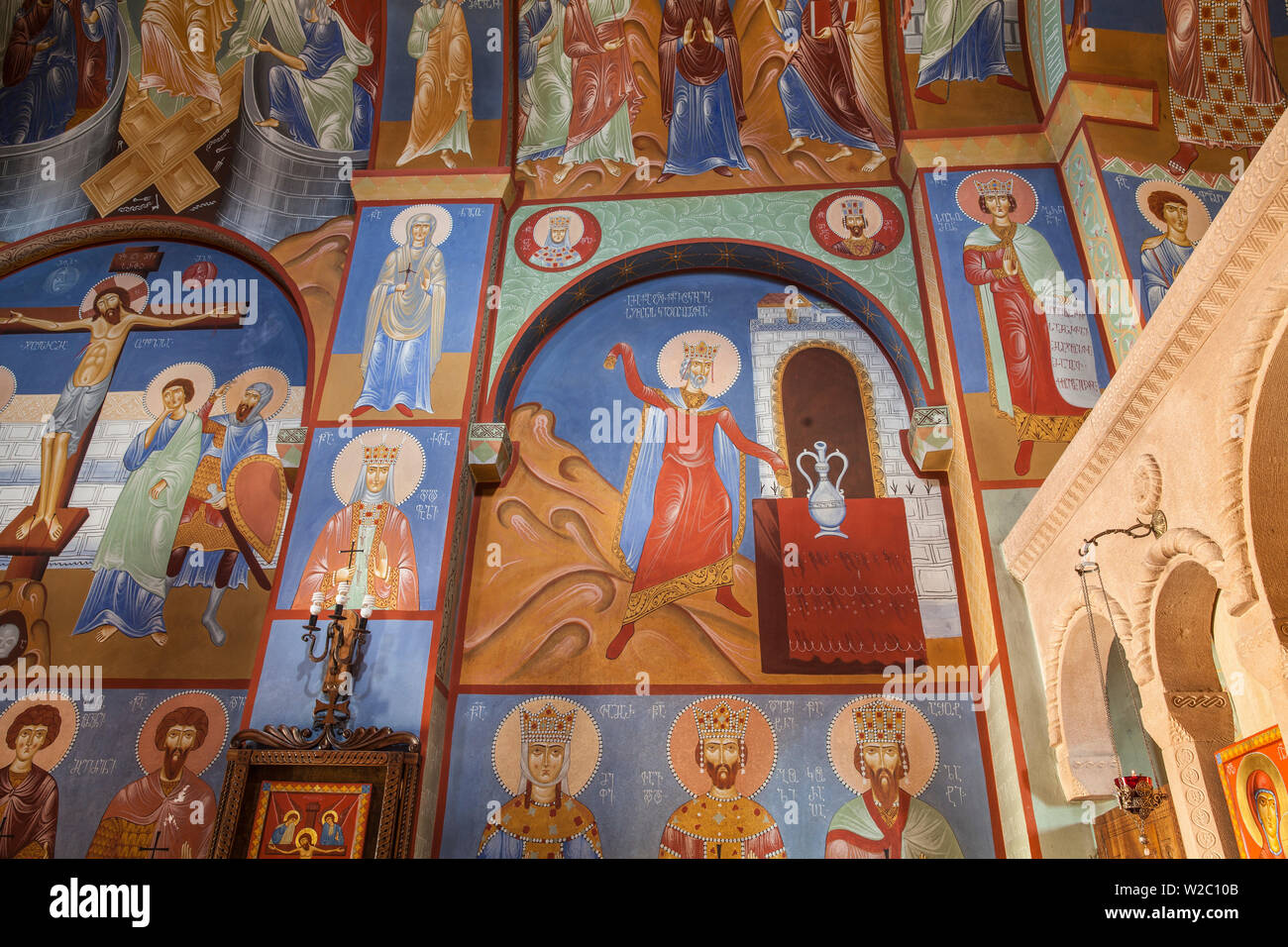 Tbilisi, Avlabari, Interior of King David Church, a small