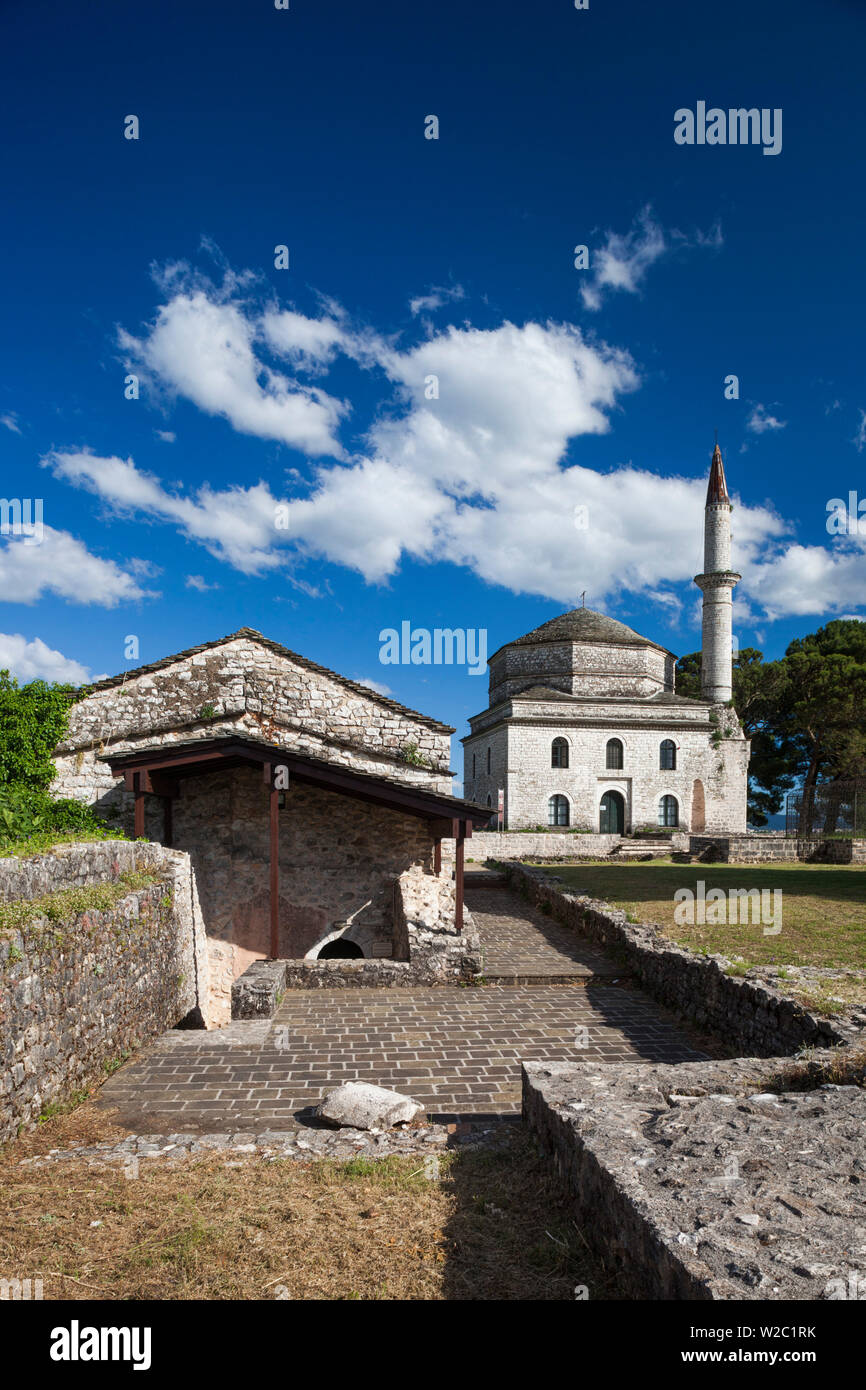 Greece, Epirus Region, Ioannina, Its-Kale Inner Citadel, Fetiye Cami Mosque Stock Photo