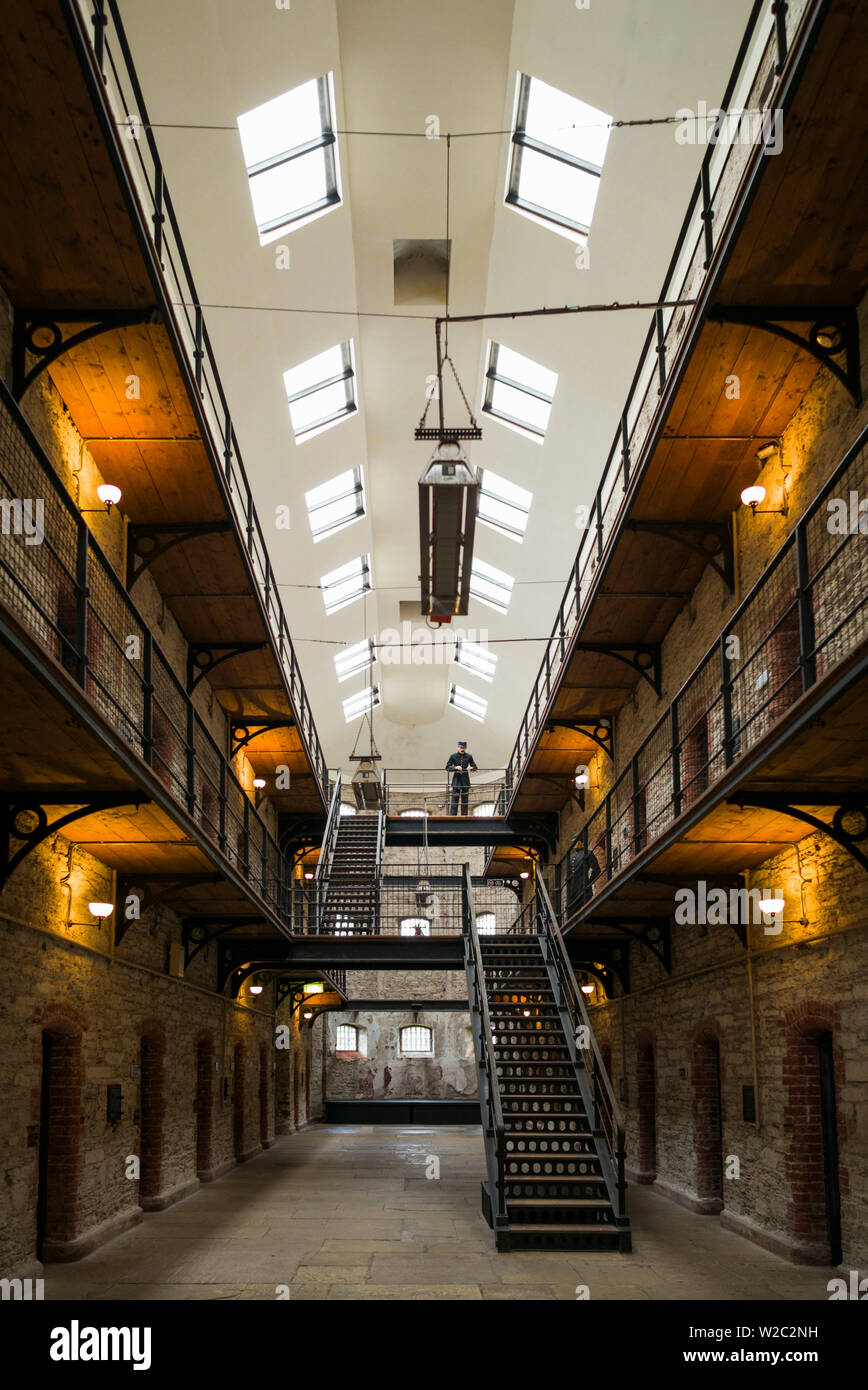 Ireland, County Cork, Cork City, Cork City Gaol, jail museum, West Wing