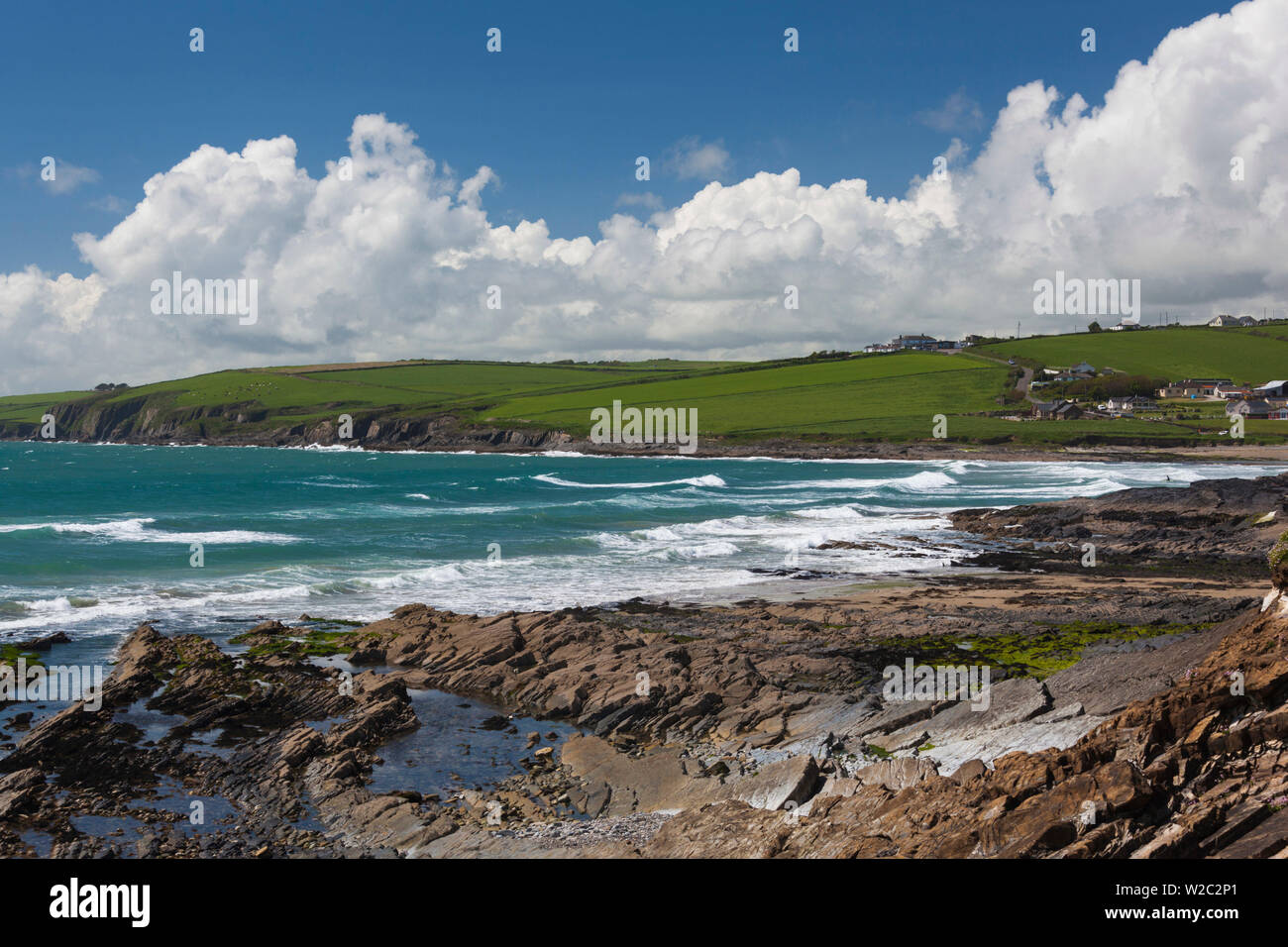 Ireland, County Cork, Lispatrick, Courtmacsherry Bay Stock Photo