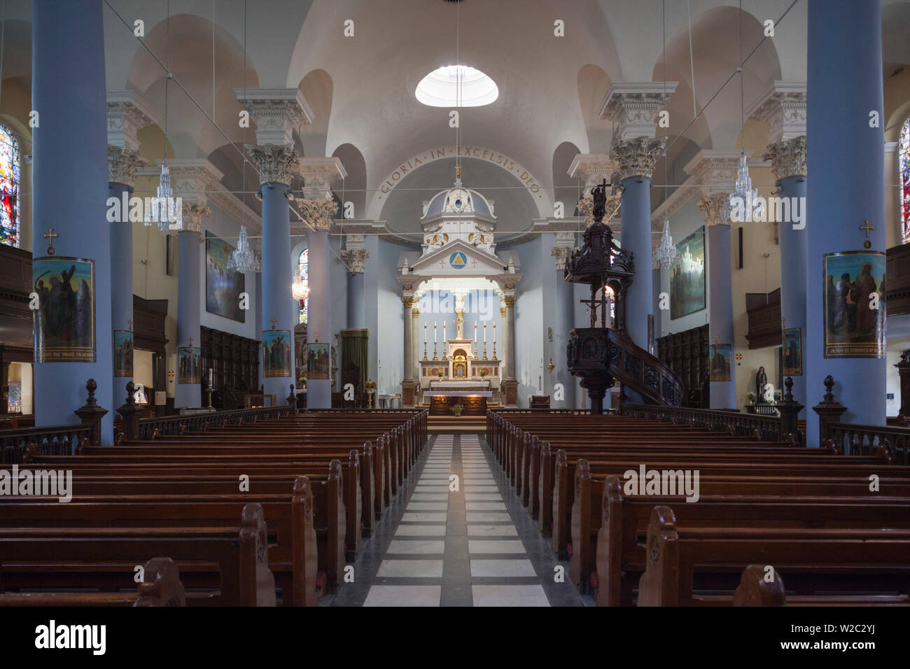 Ireland, County Waterford, Waterford City, Holy Trinity Cathedral, interior Stock Photo