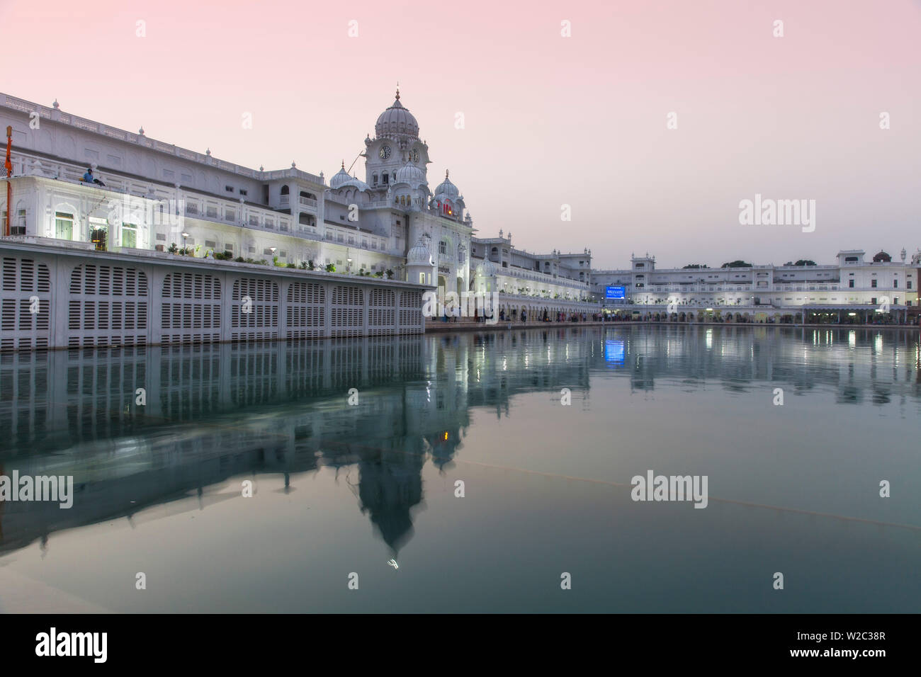 India, Punjab, Amritsar, The Harmandir Sahib,  known as The Golden Temple Stock Photo